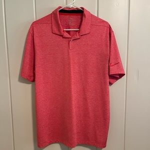 Large Orange Nike Polo in good condition.